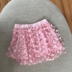 Pink Floral Women's Skirt